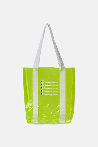 Champion Women Brand Logo Tote Bag, Neon Green