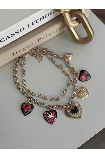 MENESSA Floral Necklace - Gold