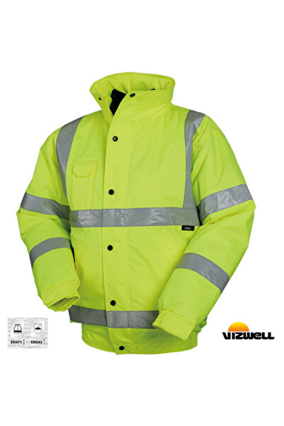 Vizwell 300 D Oxford Reflektörlü İçi Kapitoneli Bomber Mont (VWJK04)