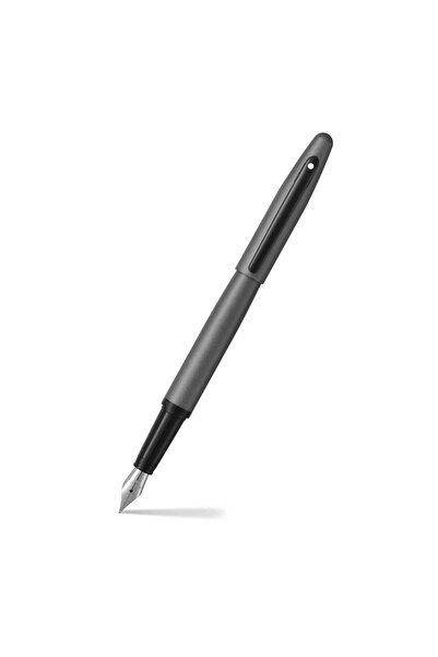 Sheaffer Pen Vfm E9424 Matt Grey With Matt Black Tone Trims Medium Fp