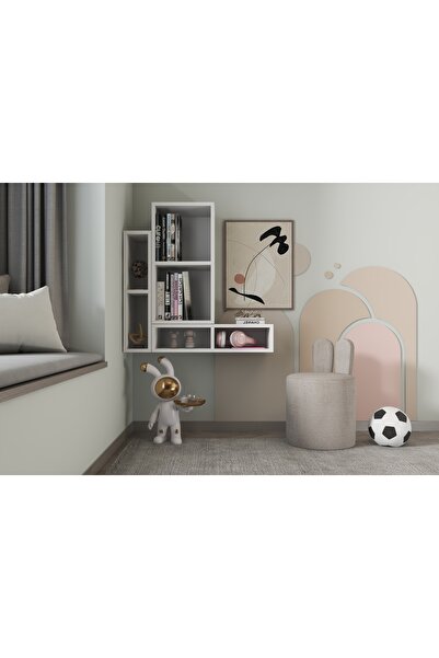 Vivense Aydın Kitaplıklı Raf, Nrg-Dvr-1018