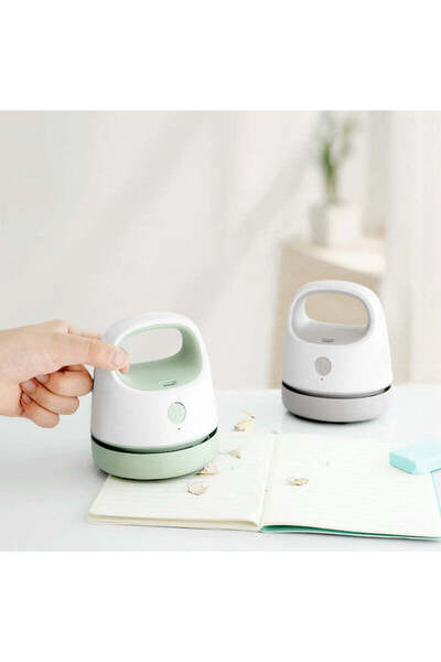 NO BRAND Mini Desk Vacuum Cleaner - No Mess Zone - Green