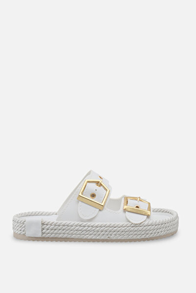 DELSOLERA Daily Stylish Double Buckle Orthopedic Comfortable Straw Ergonomic ...