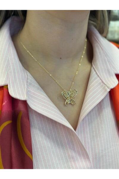MENESSA Füsün butterfly necklace - gold