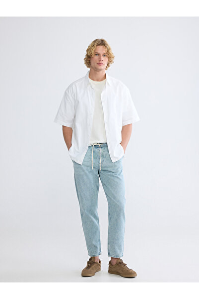 LC Waikiki Pantaloni jeans pentru bărbați, cu tăiere largi