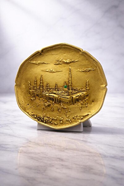 tarafluxury Islamic Rizeh Plate Luxury Style - Makkah Grand Mosque Design |  ...
