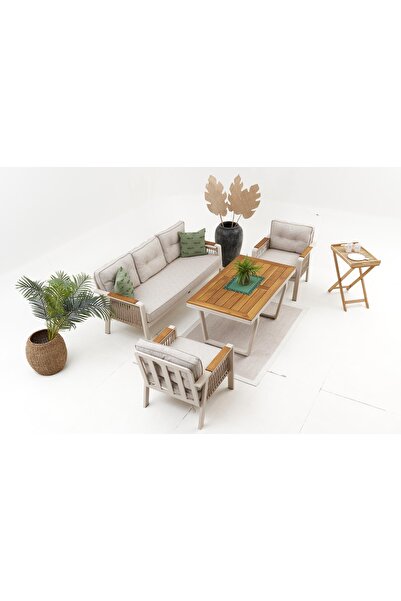 Vivense Arte Alüminyum Bahçe Oturma Grubu