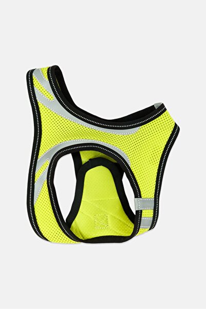Pawise Doggy Safety Reflective Harness, Lime