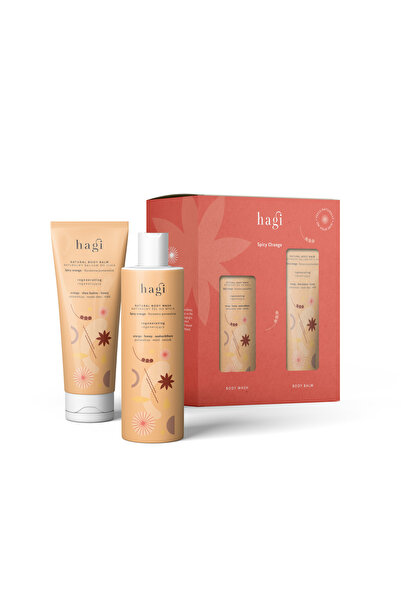 Hagi Cosmetics Set Spicy Orange Gel de duș + Balsam de corp hidratant, Îngrij...