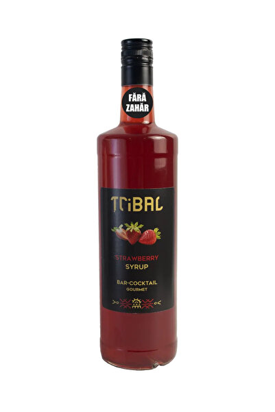 Tribal Coffee TRIBAL SIROP CAPSUNI FARA ZAHAR, 350ml., STICLA