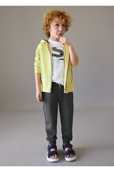 MAYORAL Triple Track Suit Set for Ages 4-10 - Green