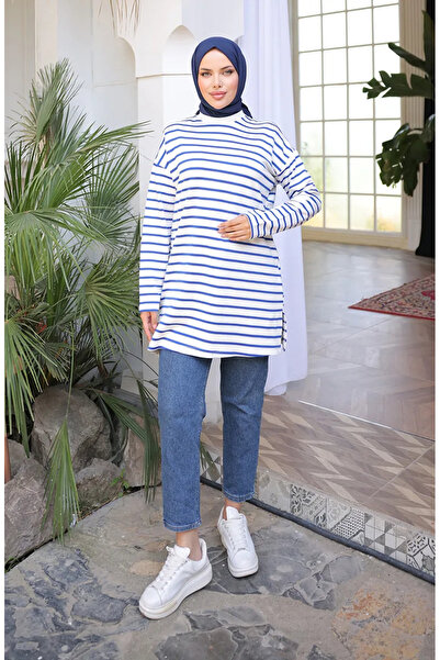 sefamerve Striped Sports Tunic 71295-04 Saks