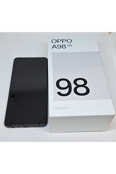 OPPO A 98 Mobile Phone, Dual SIM, 256 GB, 8 GB RAM, 5G, Cool Black/telefon expus