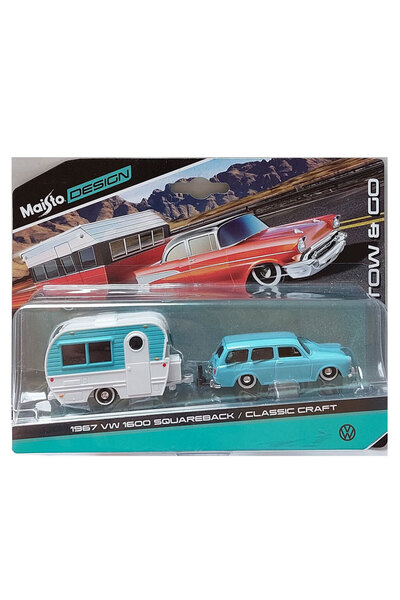 Maisto 1:64 1967 VW 1600 Squareback Classic Craft 15368