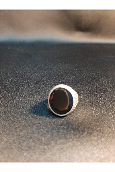 MRYart Black Color Metal Men's Ring 20