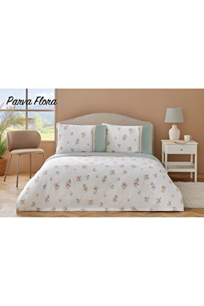 Özdilek Σετ Pike Takımı Nev Tek Kişilik Mint Parva Flora