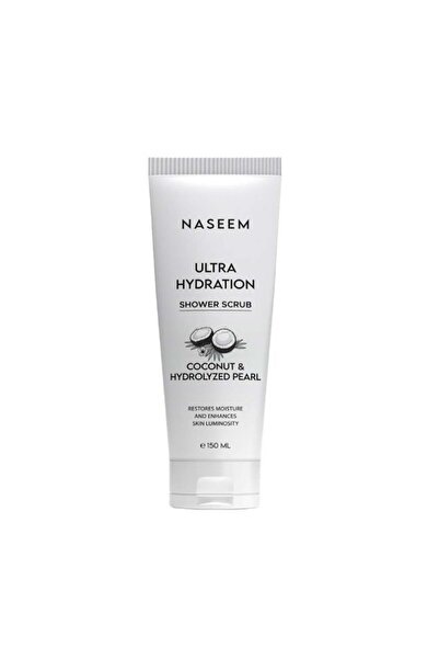 Naseem Coconut & Hydrolyzed Pearl Shower Scrub for Men & Women – 150ml