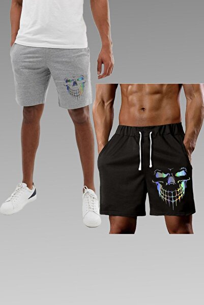 Gollinger Pantaloni scurți imprimați pentru bărbați, pachet de 2 - GOLLINGERX...