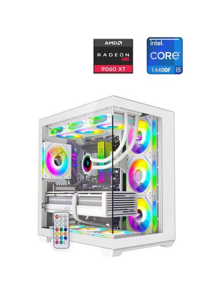 Apphirex Prime 49W I5-14400F 32GB Ram 1tb M2 SSD RX9060XT 16GB Sıvı Soğutma B...