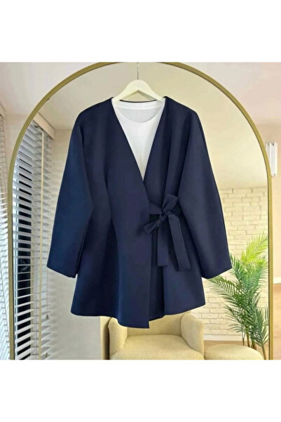 lillia kids Pens detaylı tesettür kimono