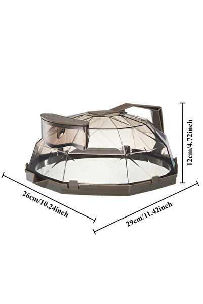 Choice1 Transparent Coffee Microwave Cover for Food Clear Microwave Splatter ...