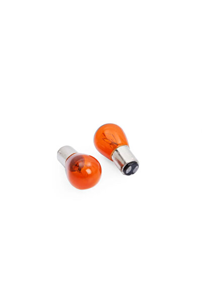 Generic Brand لمبة إشارة الفرامل الهالوجينية SuperLight BAZ15D/7225 21/5W 12V...