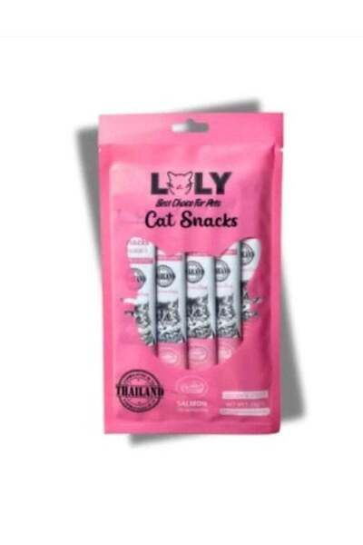 loly وجبات خفيفة للقطط بنكهة السلمون 15×5 جرام