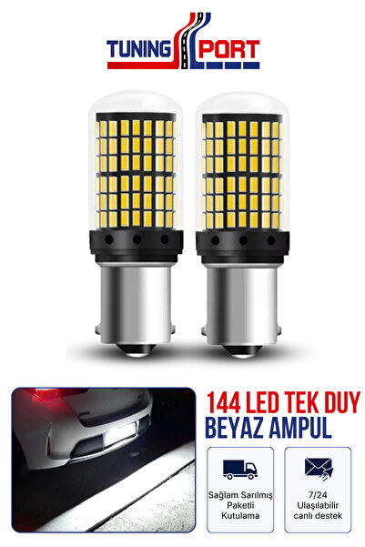 TuningPort 144 Led Tek Duy Beyaz Ampul Araç İçi Dışı Aydınlatma Ampulü