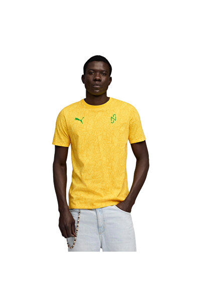 Puma Neymar Jr Passion Aop Ανδρικό Κίτρινο Μπλουζάκι Ποδοσφαίρου 52895702
