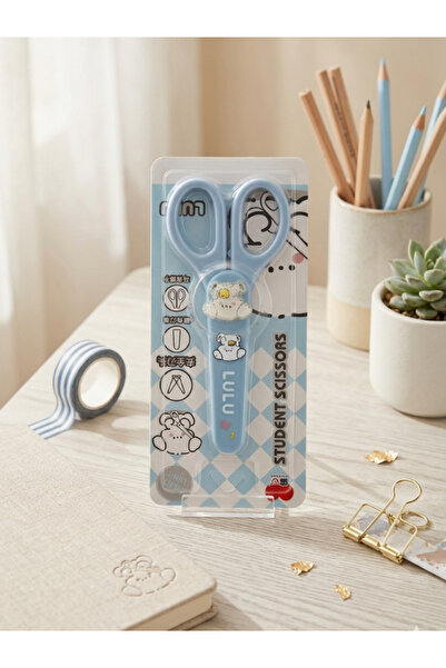 Dörtel Tedarik Foarfece de protecție pentru elevi, de dimensiune medie, cu fi...