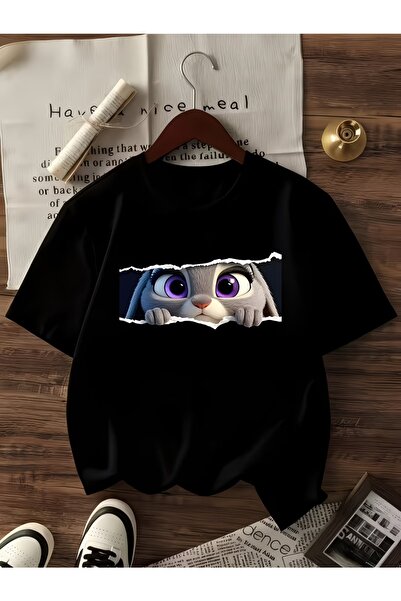 PixelWear Zoo Topia Judy Hopps Kids Unisex Oversized T-Shirt