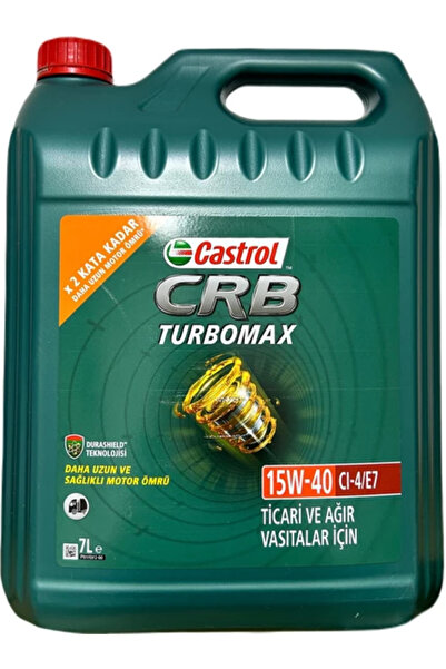 CASTROL CRB TurboMax 15W-40 7L (ÜRETİM : 2026)