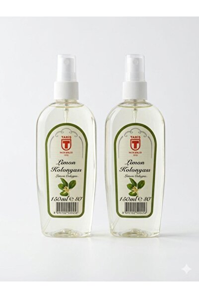 Tariş Limon Kolonyası 150 ml 2 Adet Sprey 80°