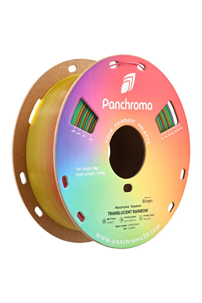 Polymaker Panchroma PLA Gradient Translucent Filament Gökkuşağı