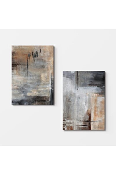 OEM Set de pictură pe pânză Re-Bloom, 2 piese, pânză/lemn, multicolor, 110 x ...