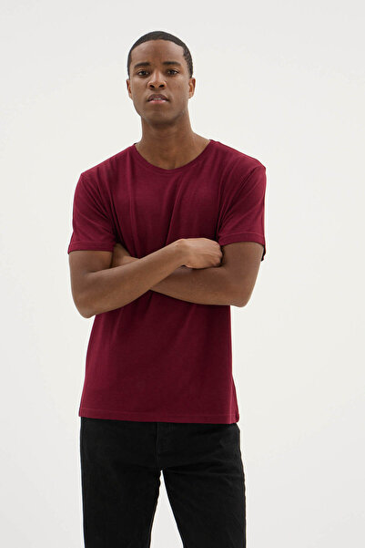 KLY Tricou pentru bărbați cu gât crew-neck din noua colecție