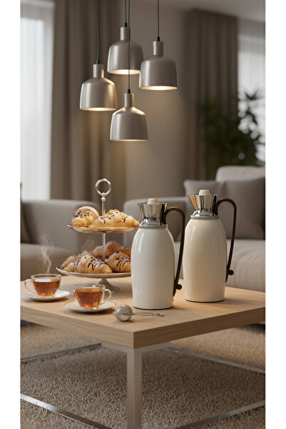 Generic 1 liter/750ml tea and coffee thermos set