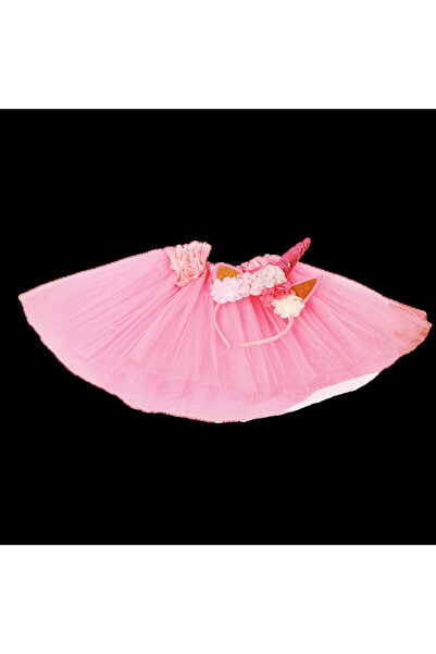 OEM Set Tutu și Coroană - Unicorn Roz