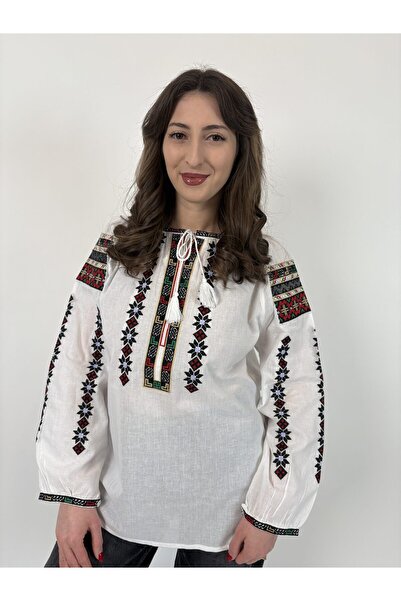 OEM Traditional Blouse for Women TM2163 *Geometric Patterns*