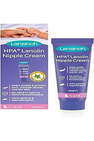 Lansinoh LA9607 HPA LANOLIN NIPPLE CREAM 10ML