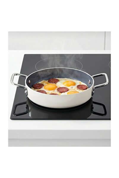 Taç Sera Feel Yanmaz Yapışmaz Seramik Sahan 20 Cm/beyaz - TAC-8177