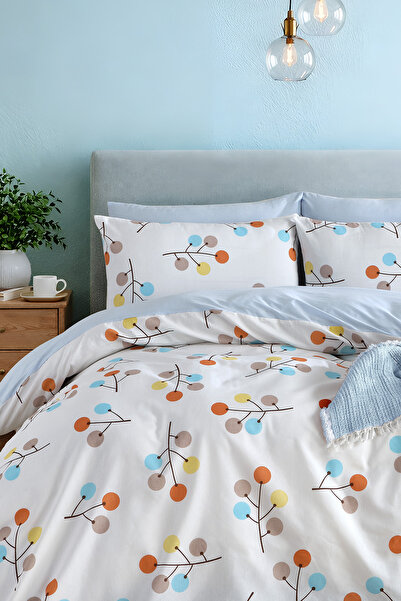 Madame Cotton Lastikli Çarşaflı Nevresim Takımı Çift Kişilik