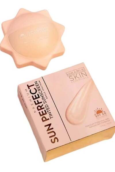 Hikari واقي شمس ملون للبشرة من سكين إسينشالز بعامل حماية 50 PA++++ سعة 50 مل