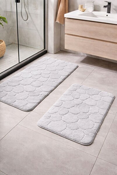 ÇEYİZ BANYO PASPASI İKİLİ SET