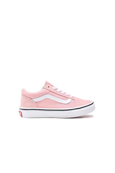 Vans OLD SKOOL Y SHOES ΡΟΖ ΠΟΥΔΡΑΣ/ΓΝΗΣΙΟ ΛΕΥΚΟ 31