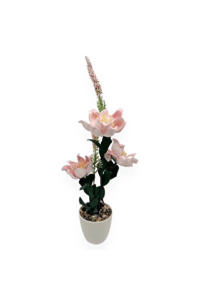 AFO Ghiveci cu 3 Fire Magnolie din Spuma - Roze