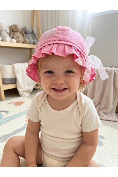 Kitti Pălărie Fedora de vară pentru fete, 100% bumbac (4-8 ani) 24260-01
