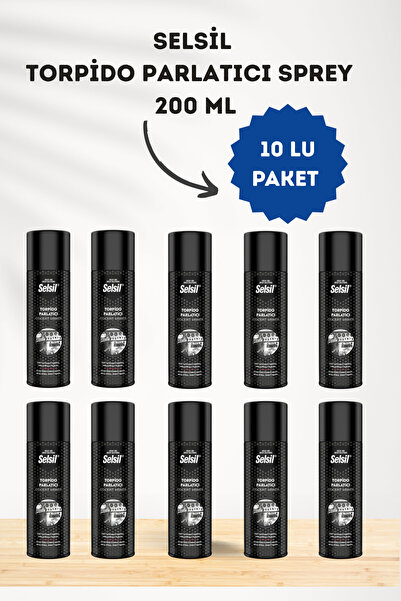 Selsil Torpido Parlatıcı ve Temizleyici 10 lu (200 ml)