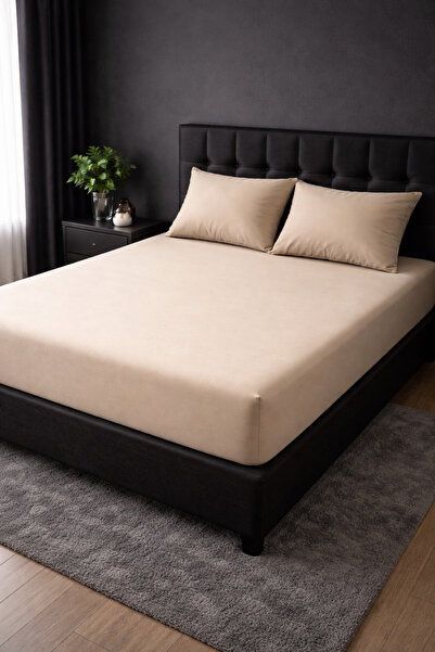 İz Home Set de cearșafuri elastice Ranforce de dimensiune mare |   +2 huse de...