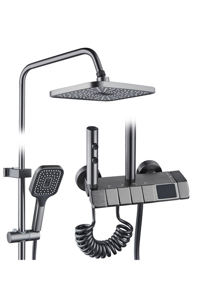 Graizer Coloana de dus RAIZ Origins Pulse, 4 functii, Afisaj digital, Jet reg...